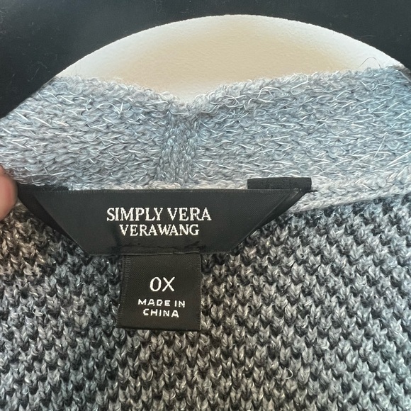 Simply Vera Wang Long Knit Cardigan - Picture 2 of 4